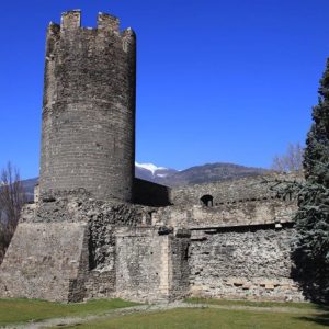 Aosta - Torre di Bramafam