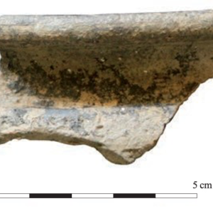 Frammento di orlo di olla